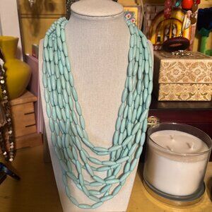 Set of 6 Anthropologie Beaded Necklaces and Pendants